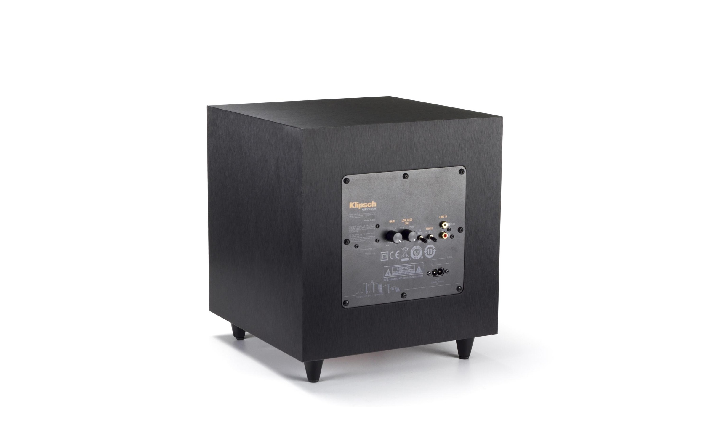Klipsch Subwoofer »R-8SW Schwarz« ( )
