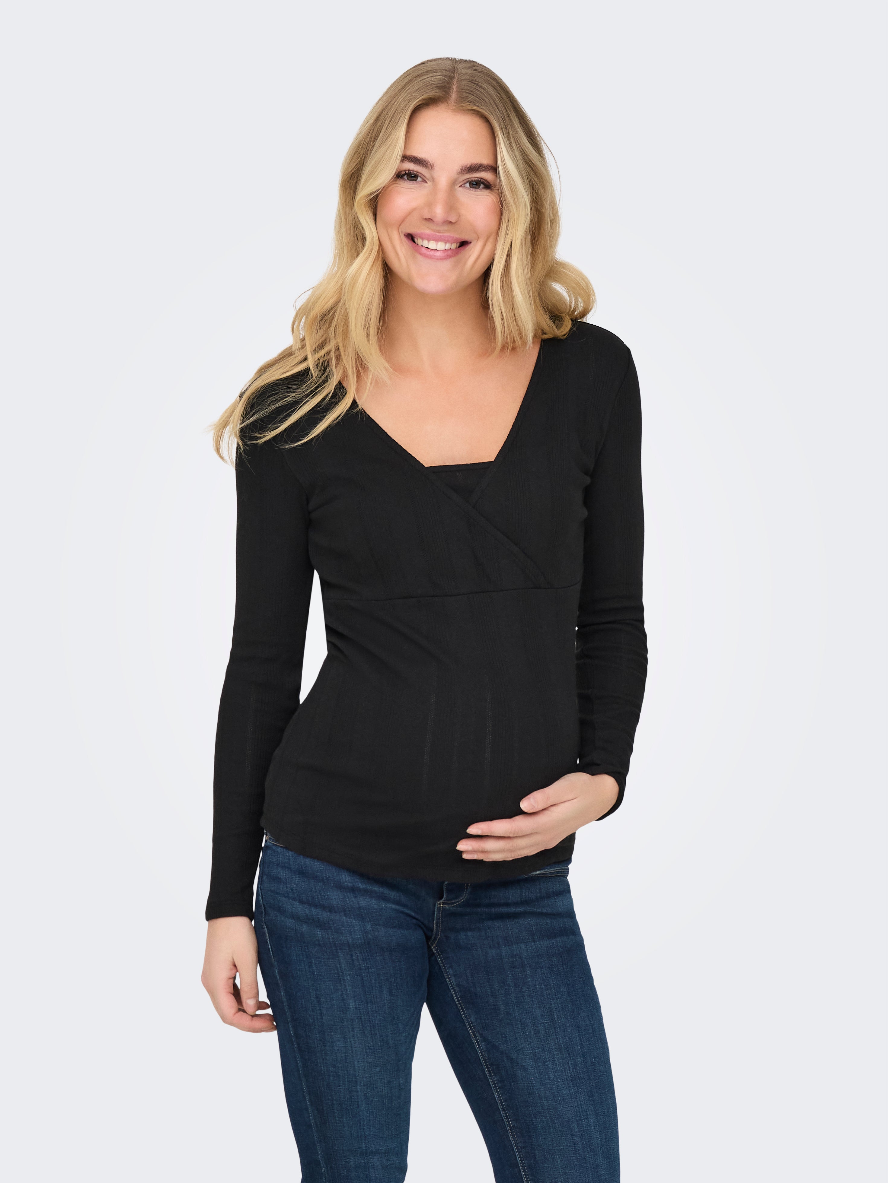 OLMLARA Top Black