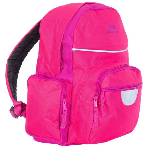 Mochila escolar Swagger para meninos e meninas (16 litros) Trespass (magenta)