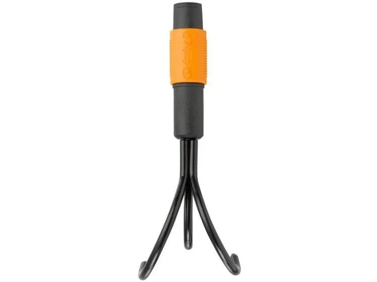 Fiskars QuikFit, Håndkultivator, Rustfrit stål, Sort, Plast