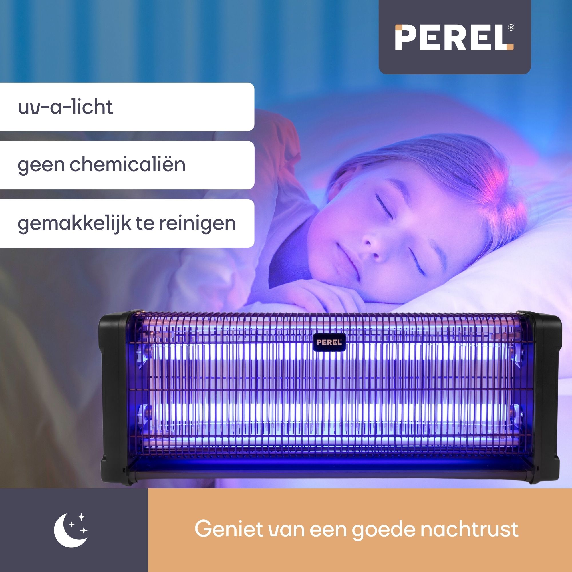 Perel GIK160N elektrische uv insectenlamp