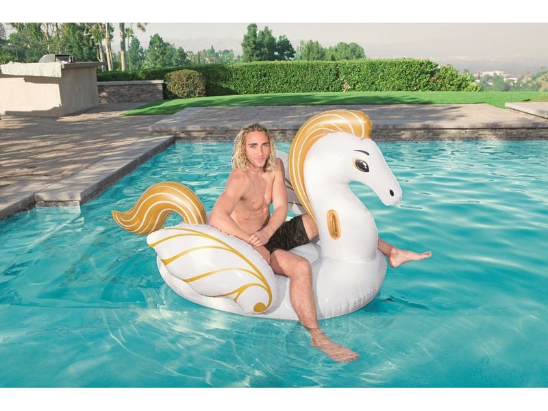 Bestway Schwimmtiere Luxury Pegasus 231 x 150 cm Aufblasbarer Pegasus