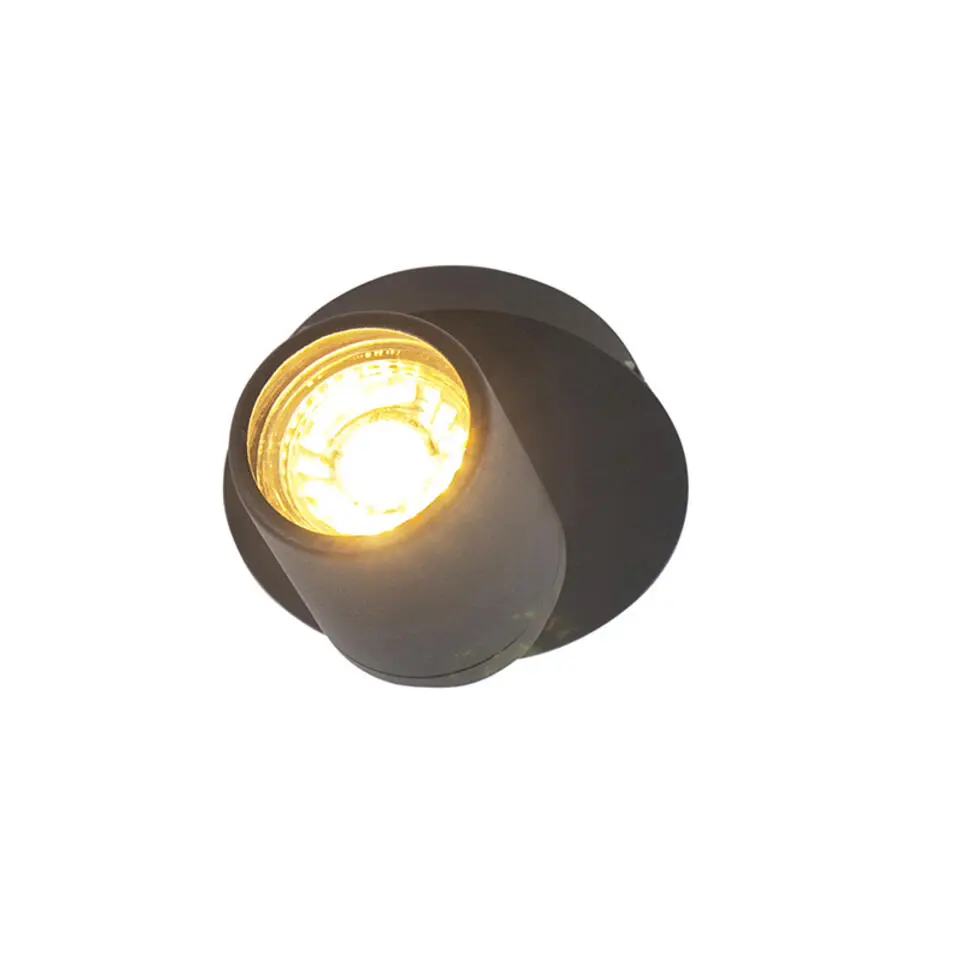 Qazqa opbouwspots ducha zwart gu10