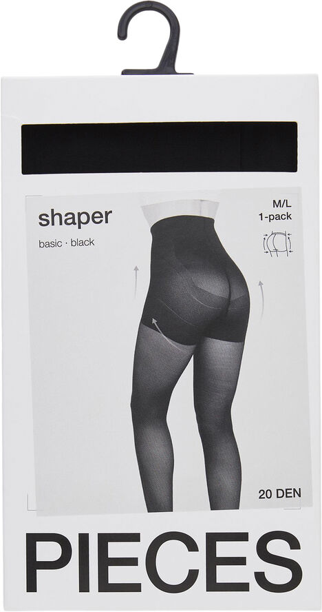 Pieces PCSHAPER 20 DEN TIGHTS NOOS Sort