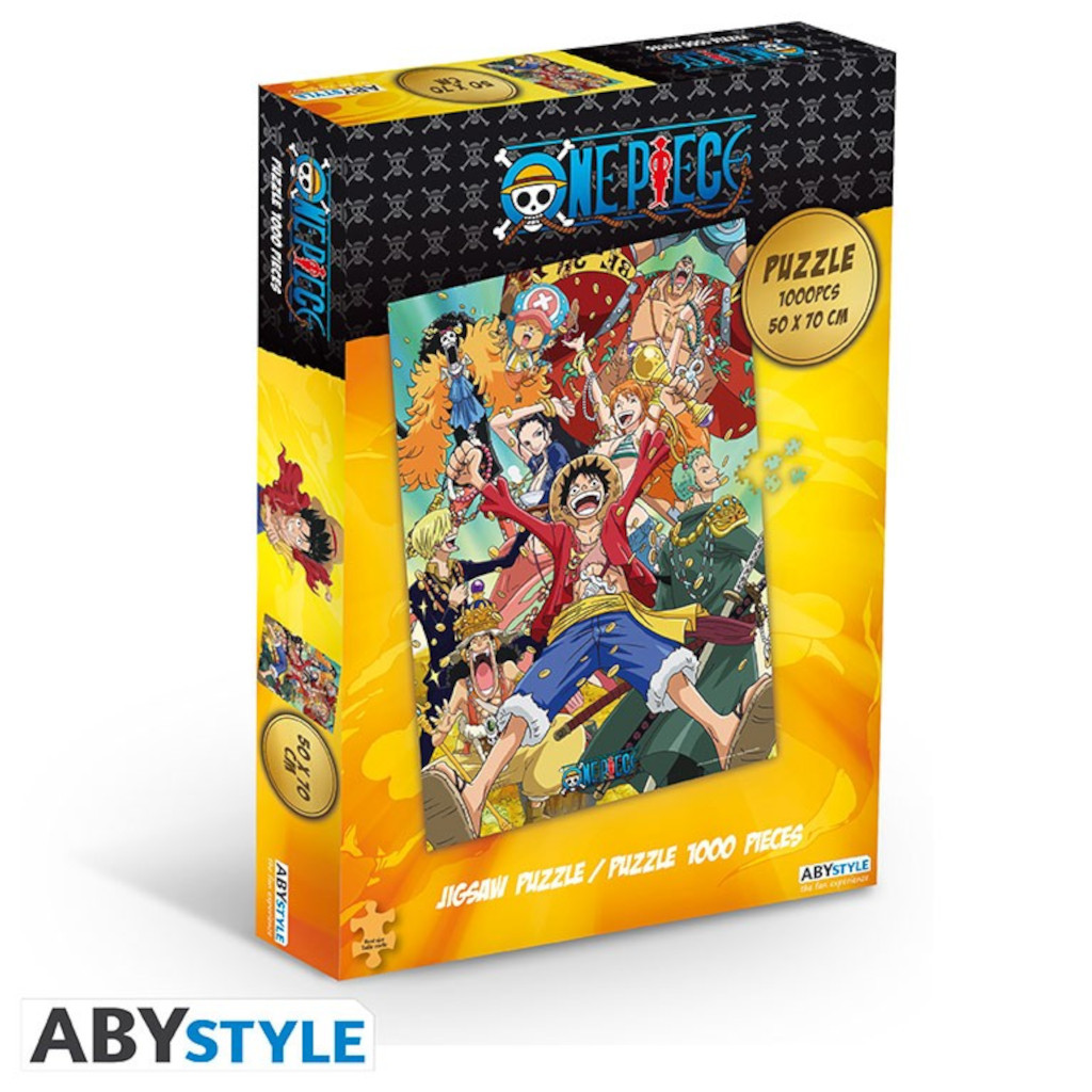 One Piece - Puzzle 1000 Pièces Equipage de Luffy