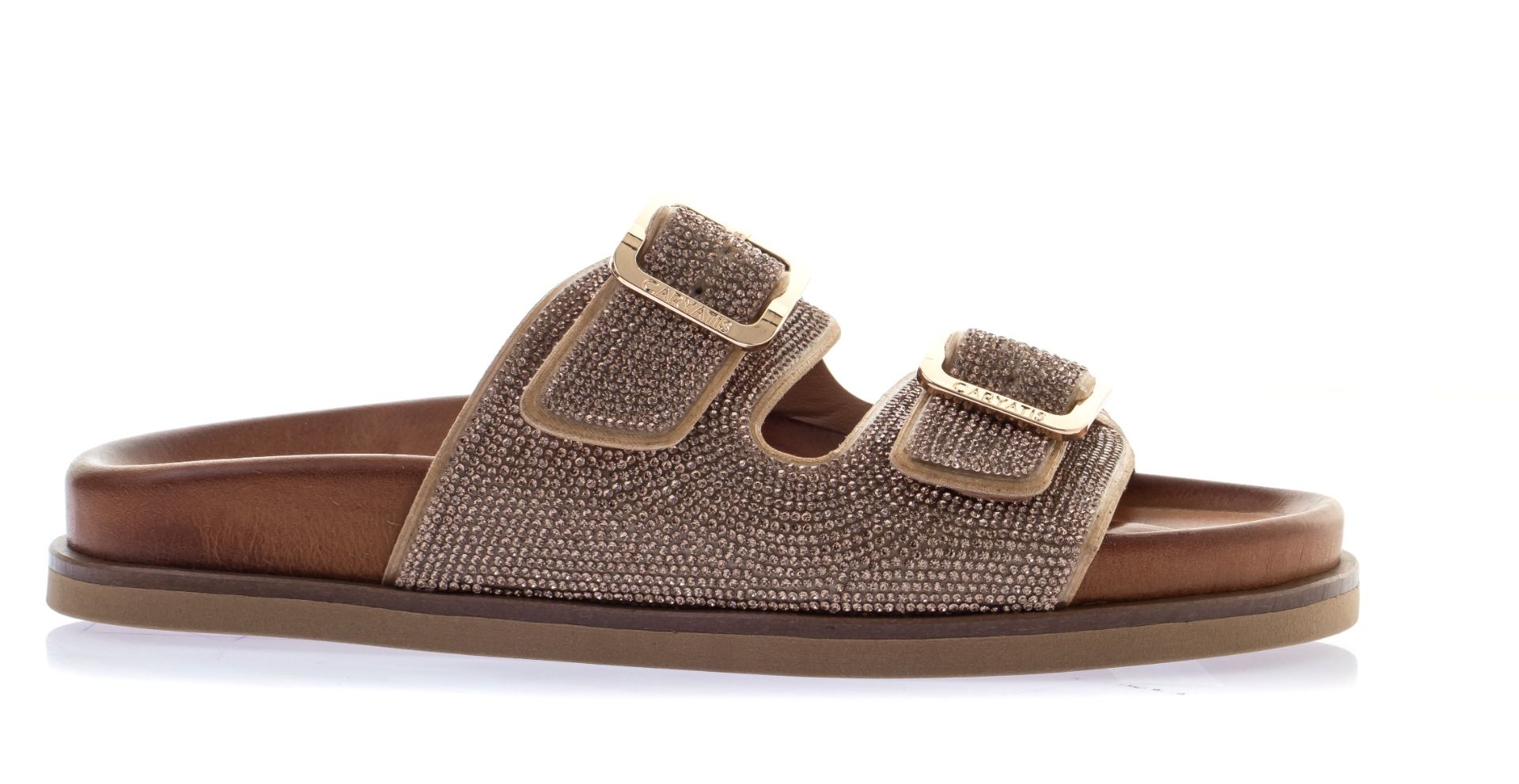 Caryatis Leather Sandals