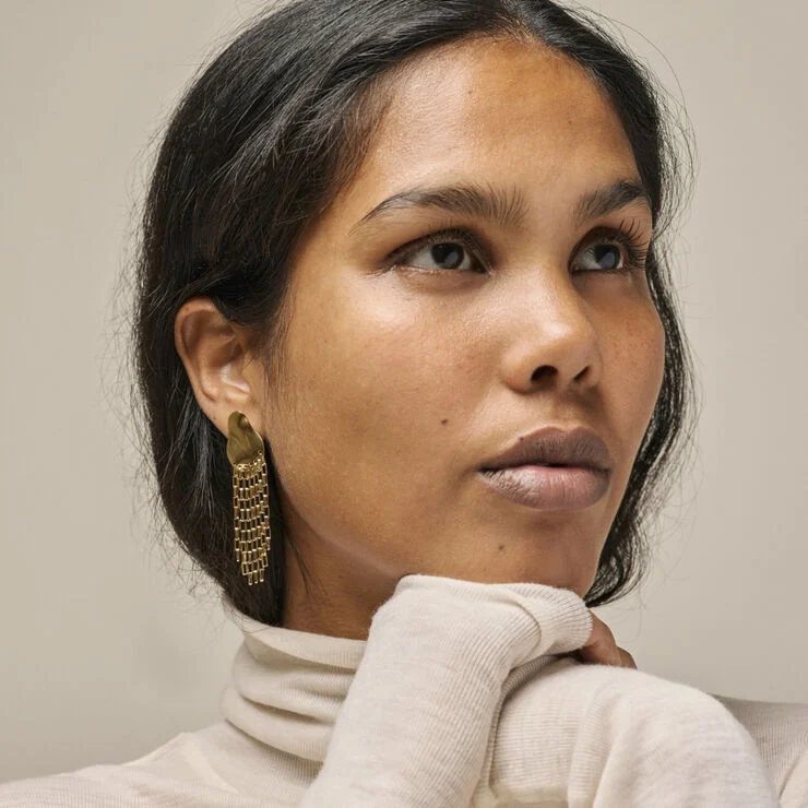 ENAMEL Copenhagen Earrings, Solange 925s/gp