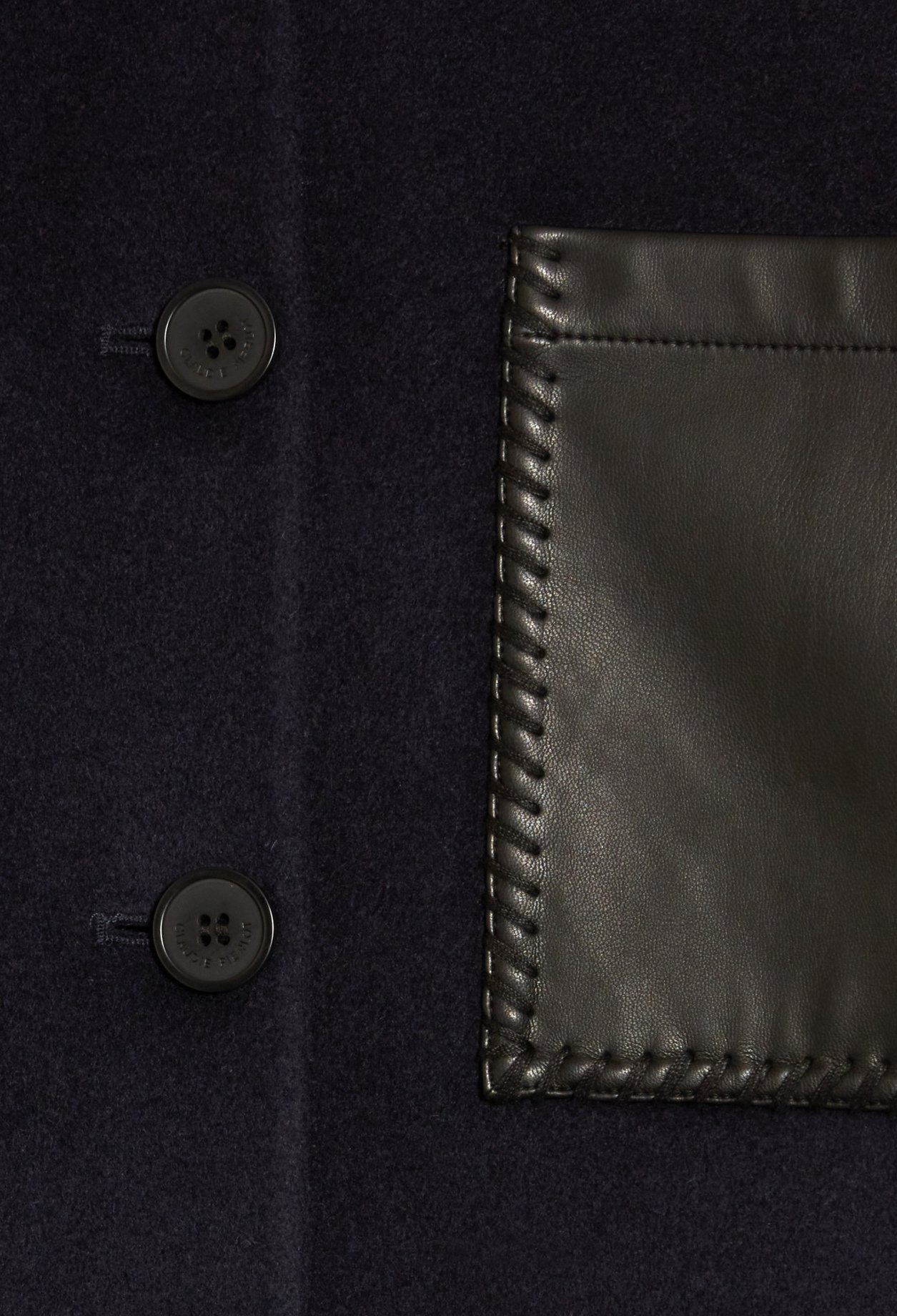 Manteau manches longues marine