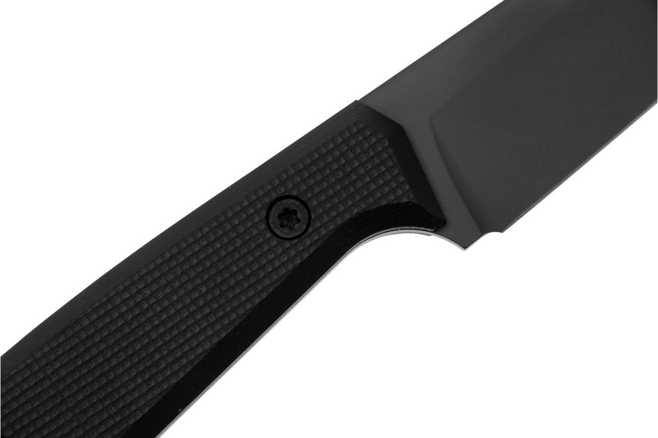 Boker Daily Knives AK1, 130502 Black Reverse Tanto Black G10, vaststaand mes