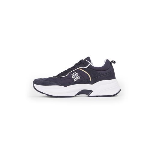 Tommy Hilfiger Chunky Runner Ventile Sneakers, Space Blue, 39