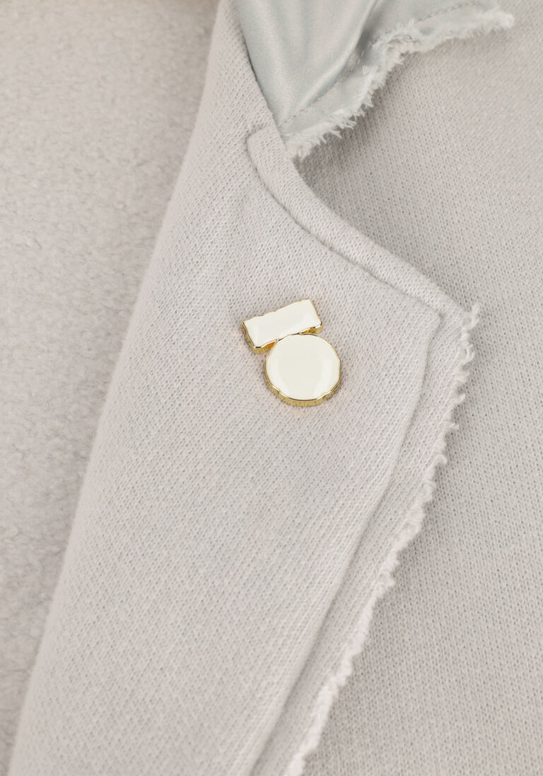 10DAYS grijze 10days blazer blazer venice fleece