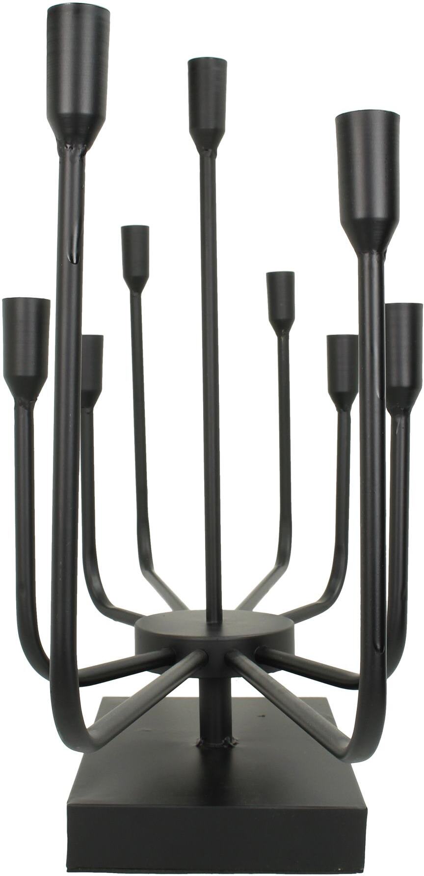 HD Collection kandelaar zwart 65 x 22 x 46,5 cm