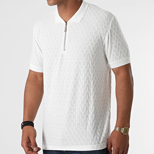 Polo Manches Courtes PL-08 Blanc