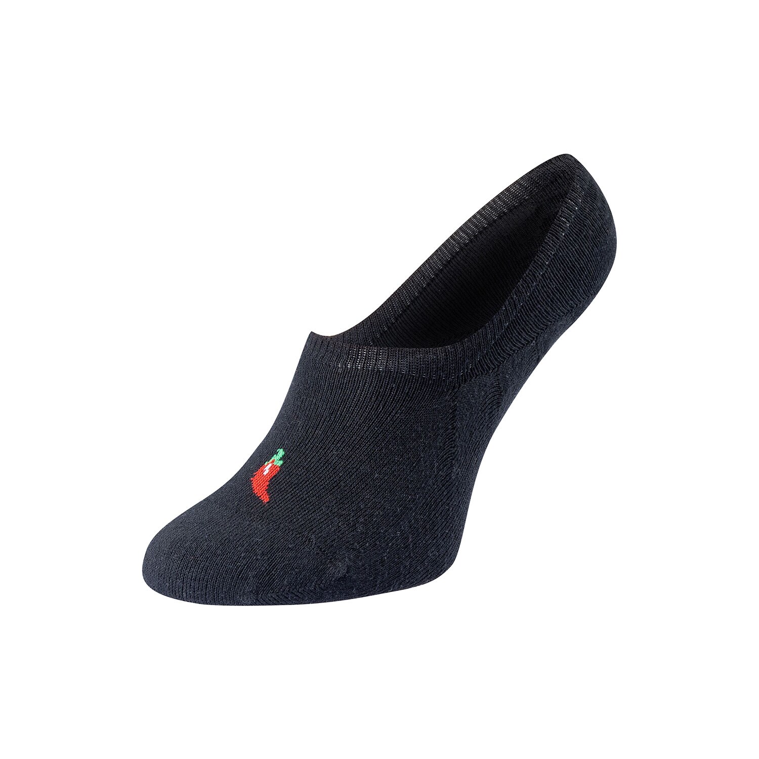 Chili Lifestyle FOOTIES Füßlinge Siliconpad 12 Paar weiß schwarz