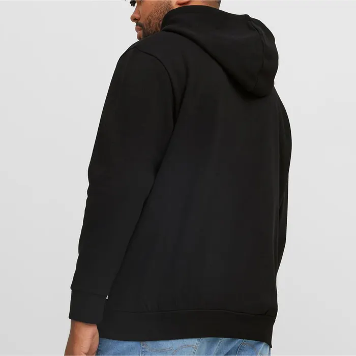 Jack & Jones Essentials Logo 2 Hoodie Heren (plussize)