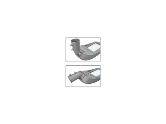 Lampadaire LED 80W 4000K et 8800 lumen IP65