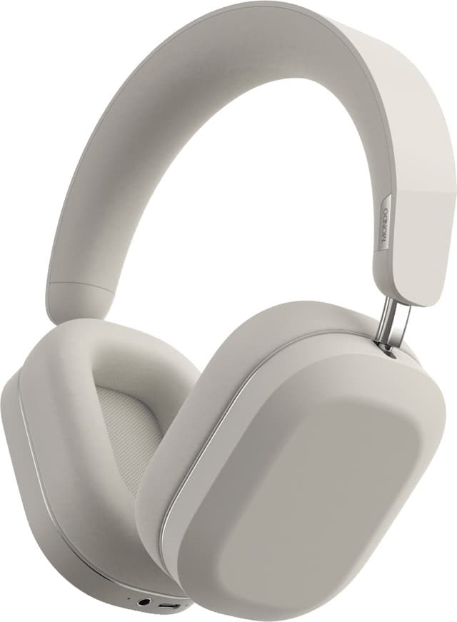 Defund Mondo trådløse around-ear høretelefoner (gråbeige)