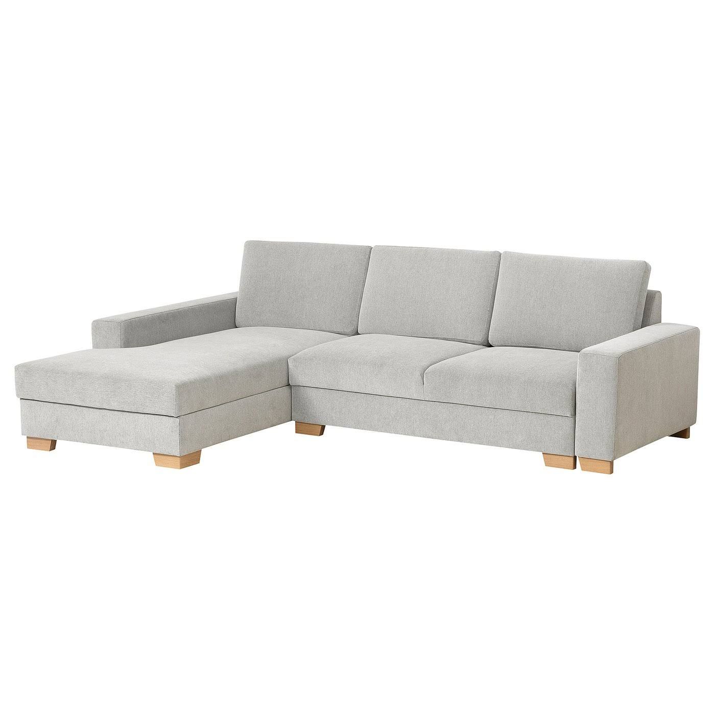 IKEA SÖRVALLEN 3er-Bettsofa mit Récamiere