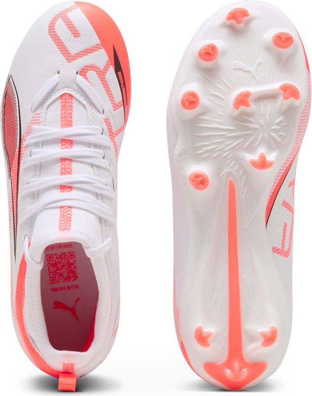Puma - Ultra 5 Match - Voetbalschoenen - Zwart - Mesh