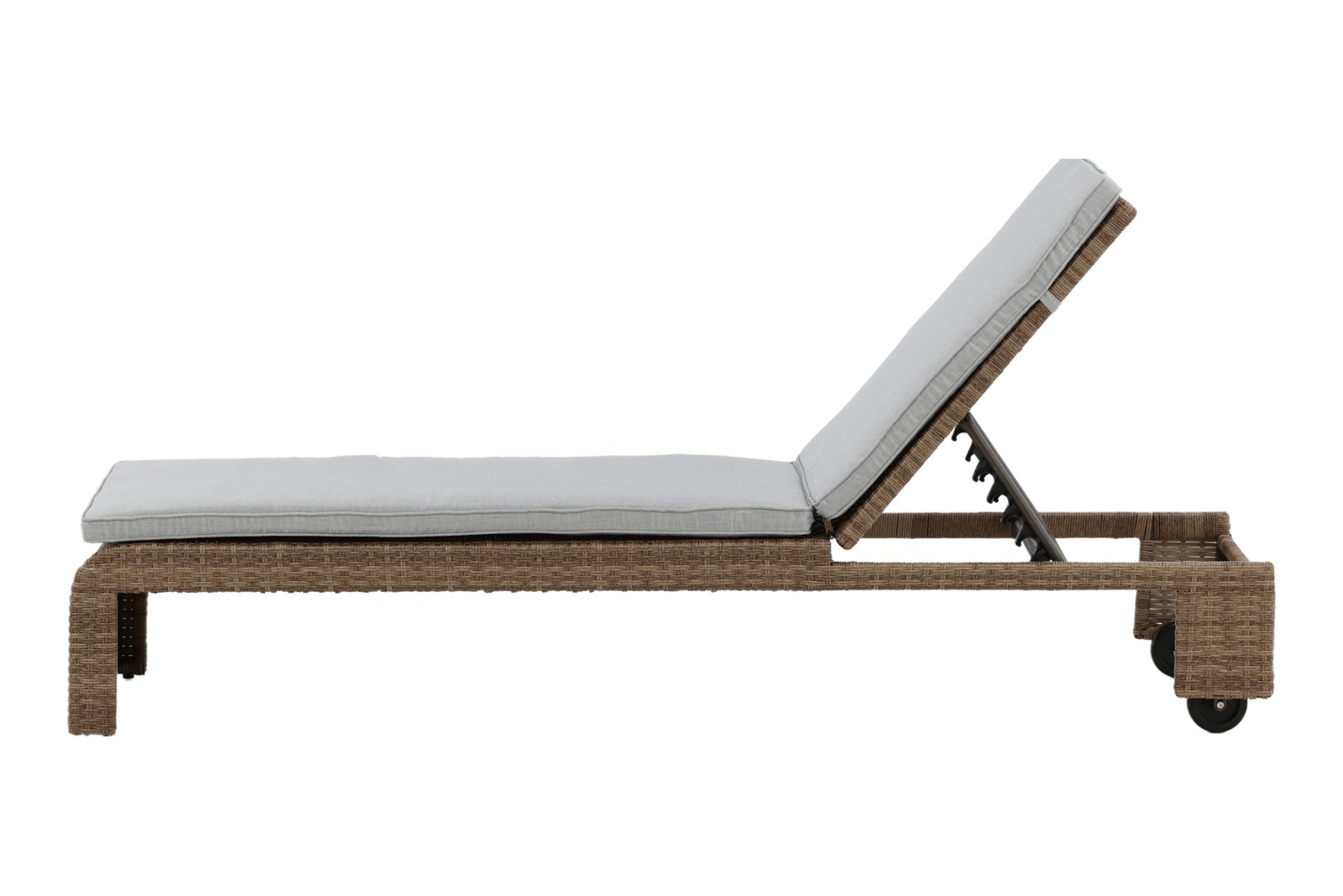 London solseng Naturfathet polyflett med beige pute