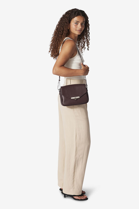 ADAX Cormorano shoulder bag Leah Burgundy