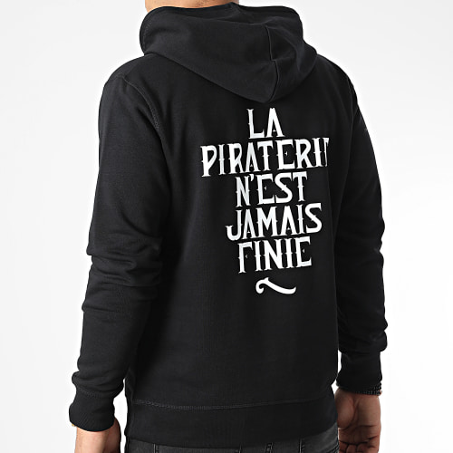 Sweat Capuche LPNJF Noir Blanc