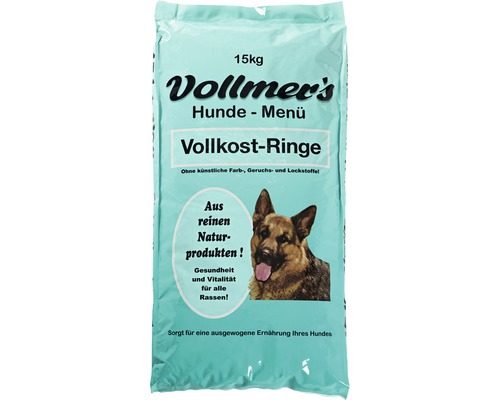 Droog hondenvoer, Vollmers Complete Food Rings 15 kg