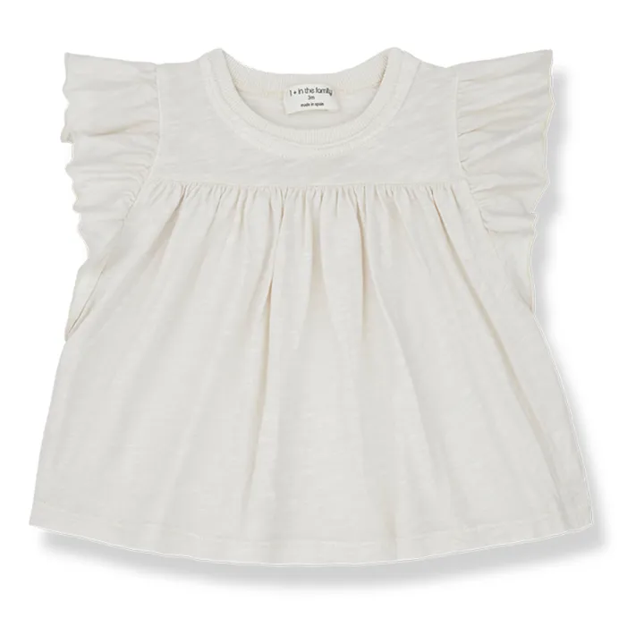 1+ in the family Blouse à Volants Ariadna | Ecru