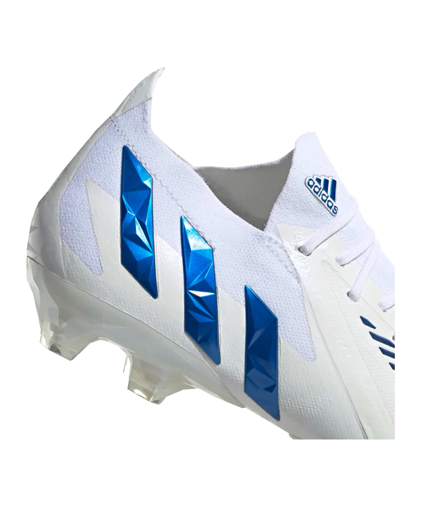 adidas Predator EDGE.1 L AG Diamond Edge Weiss Blau