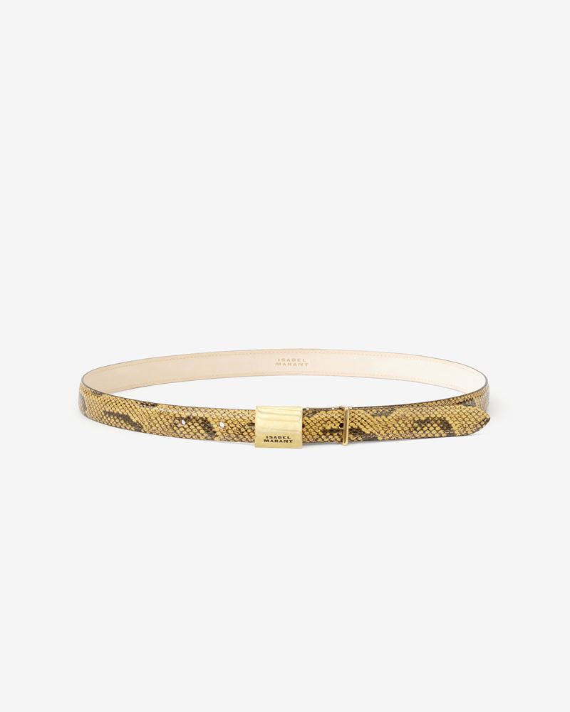 CEINTURE EN CUIR LOWELL