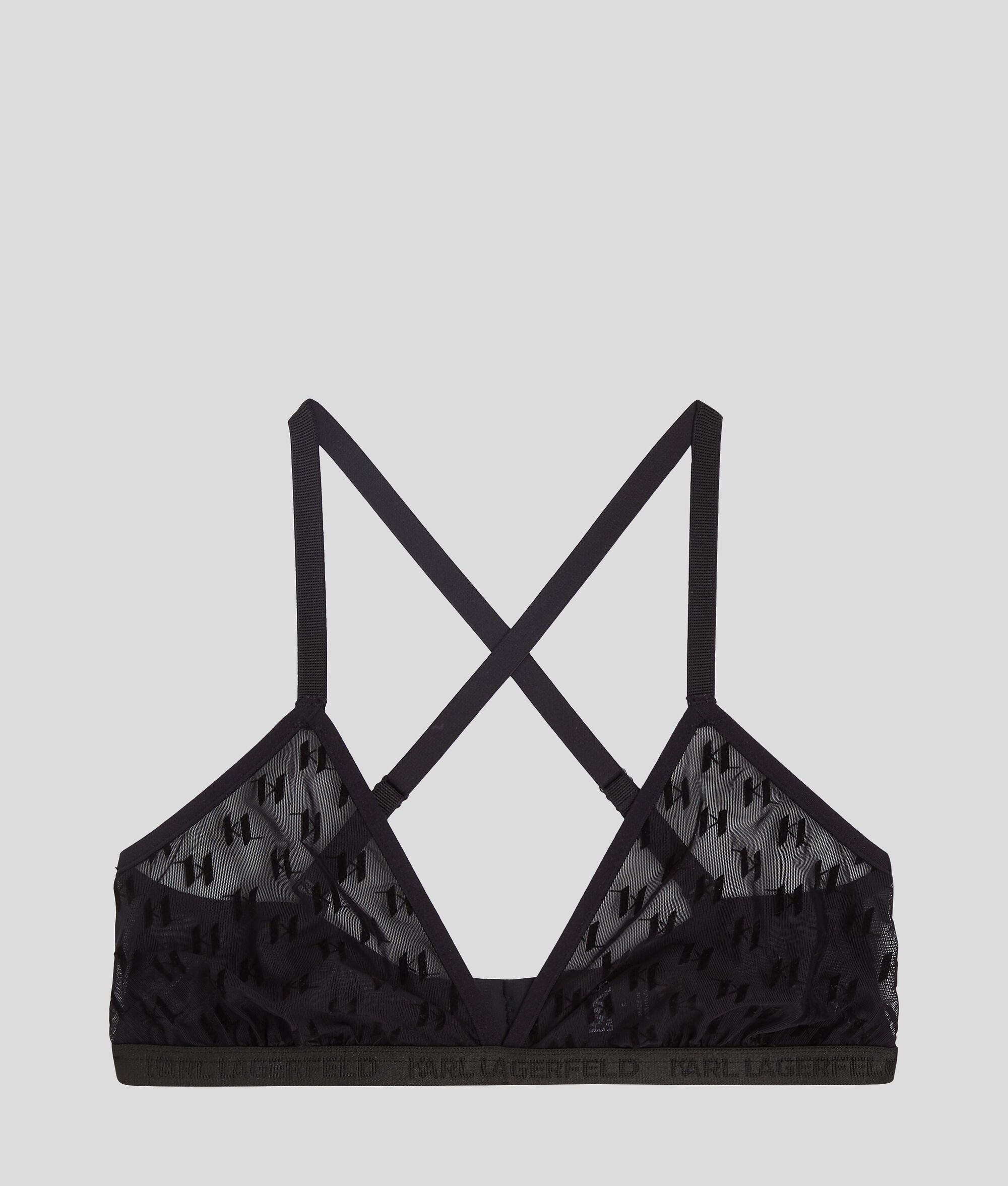 SOUTIEN-GORGE TRIANGLE KL MONOGRAM