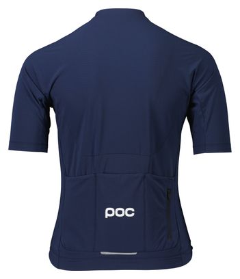 Maillot Manches Courtes Femme Poc Raceday Turmaline Bleu Marine