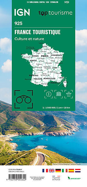 IGN - 925 FRANCE TOURISTIQUE IGN