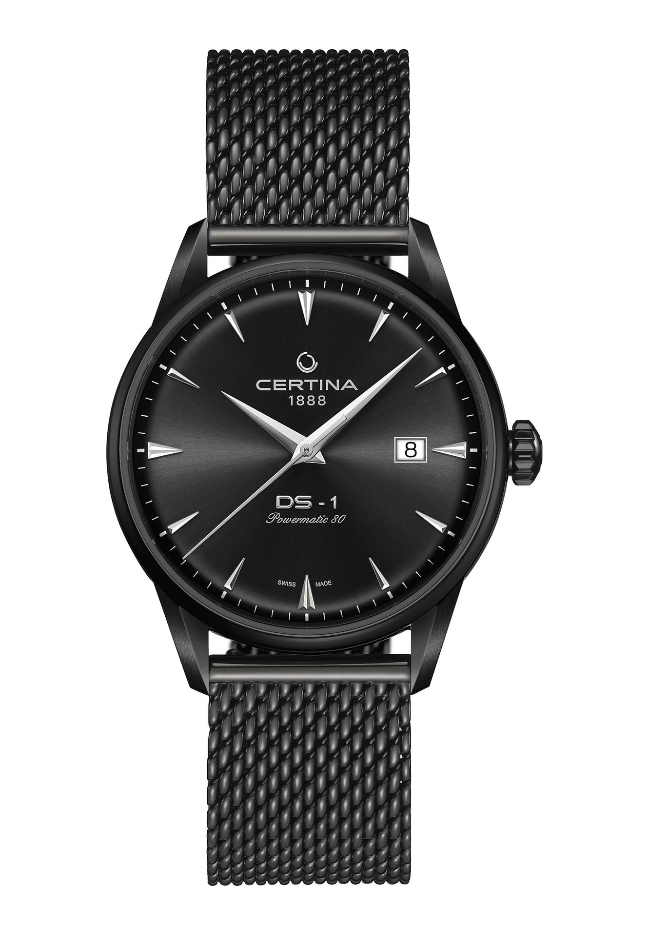 Certina DS-1 Powermatic 80 Schwarz C029.807.33.051.00