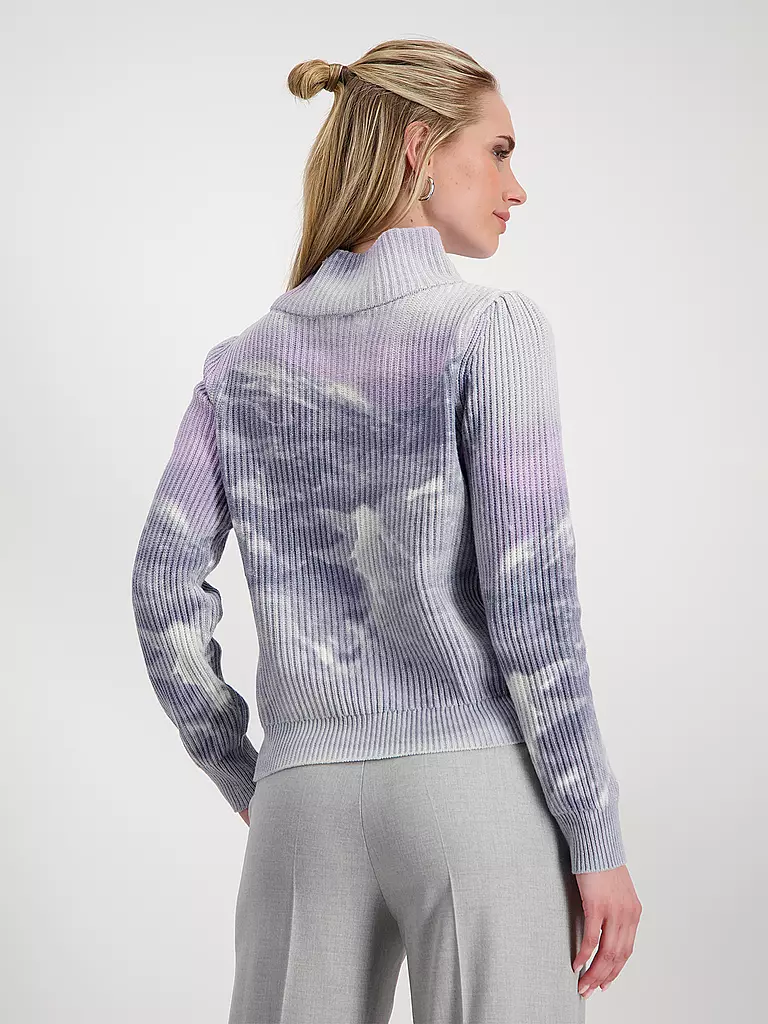 MONARI Rollkragenpullover lila