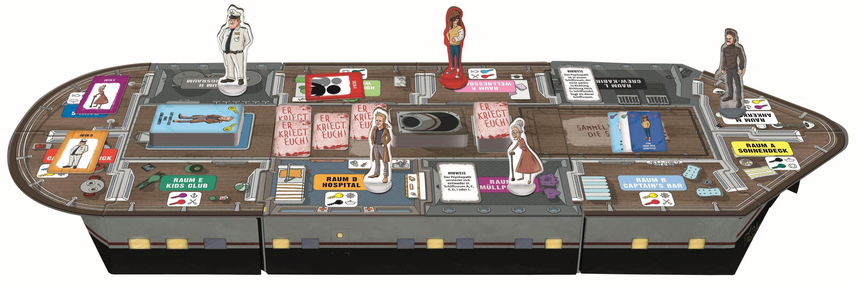 Gesellschaftsspiel SEBASTIAN FITZEK – KILLERCRUISE