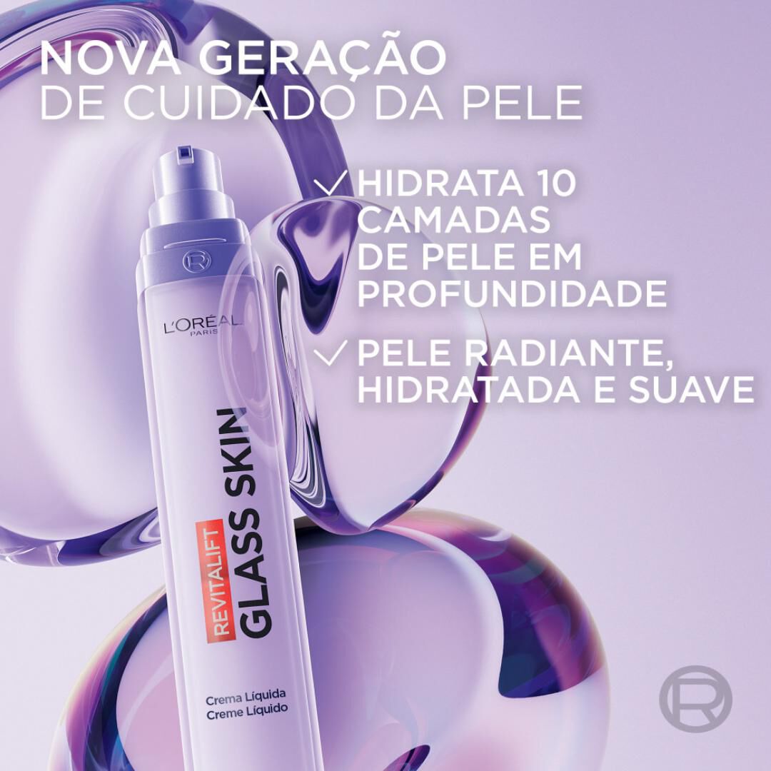 L'ORÉAL PARIS  Revitalift Glass Skin - Creme Líquido - 50ml