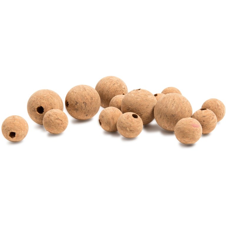 Korkkugel gebohrt