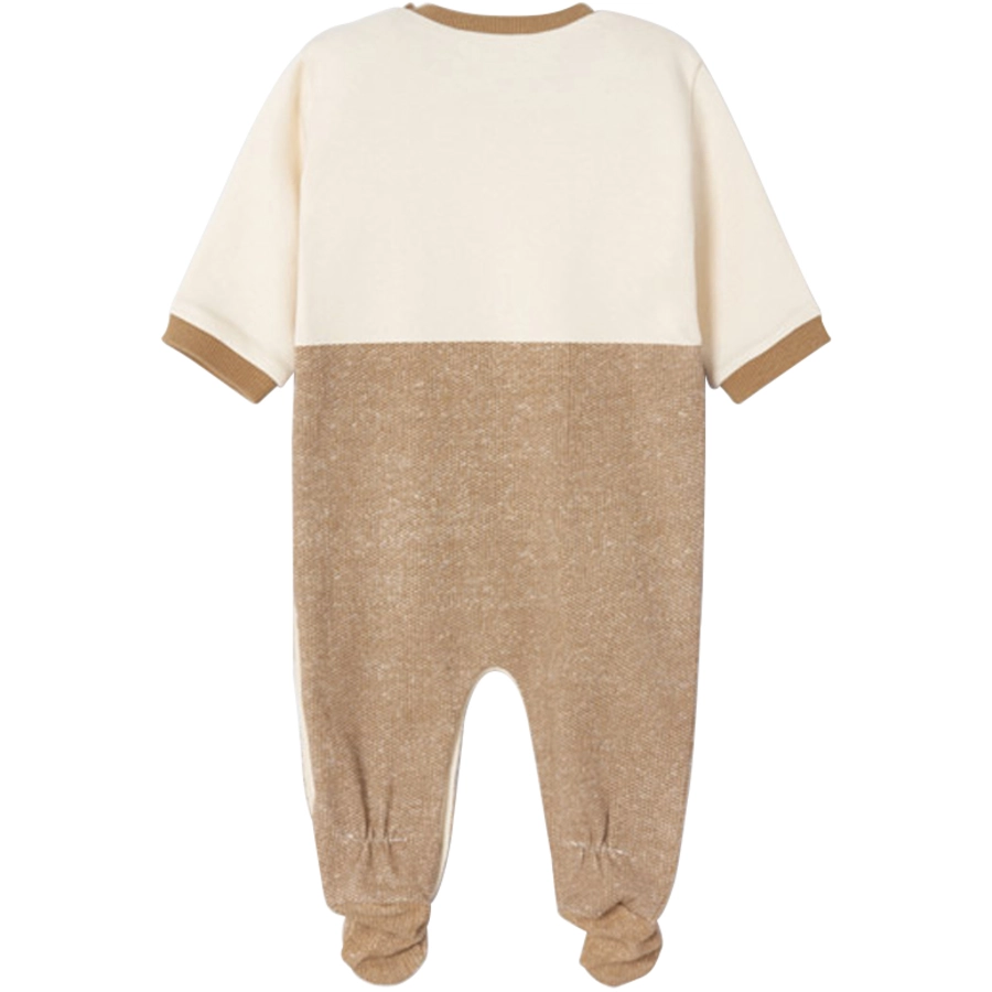 Mayoral 2er Pack Schlafoverall beige
