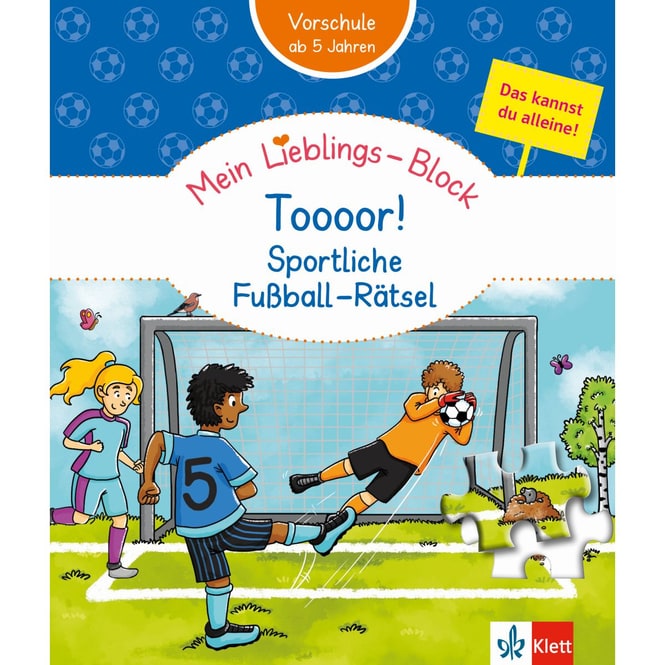 Mein Lieblings-Block - Toooor! Sportliche Fußball-Rätsel