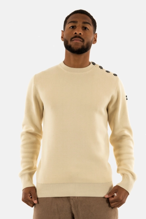 Pull hiver schott plkern4 off white