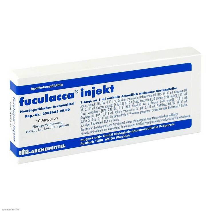 Fuculacca Ampullen, 10 St