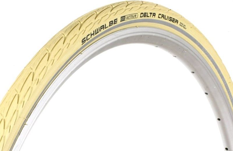 Schwalbe - Delta Cruiser Plus - Buitenband - Crème - 700x35c