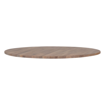 WOOOD Tafelblad rond 120CM eiken/vergrijsd geolied