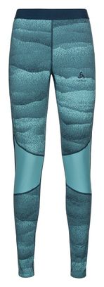 Collant Long Odlo Whistler Eco Bleu Femme