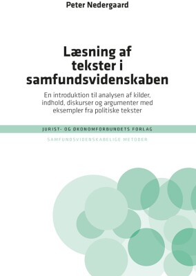 Læsning Af Tekster I Samfundsvidenskaben - Peter Nedergaard - Bog