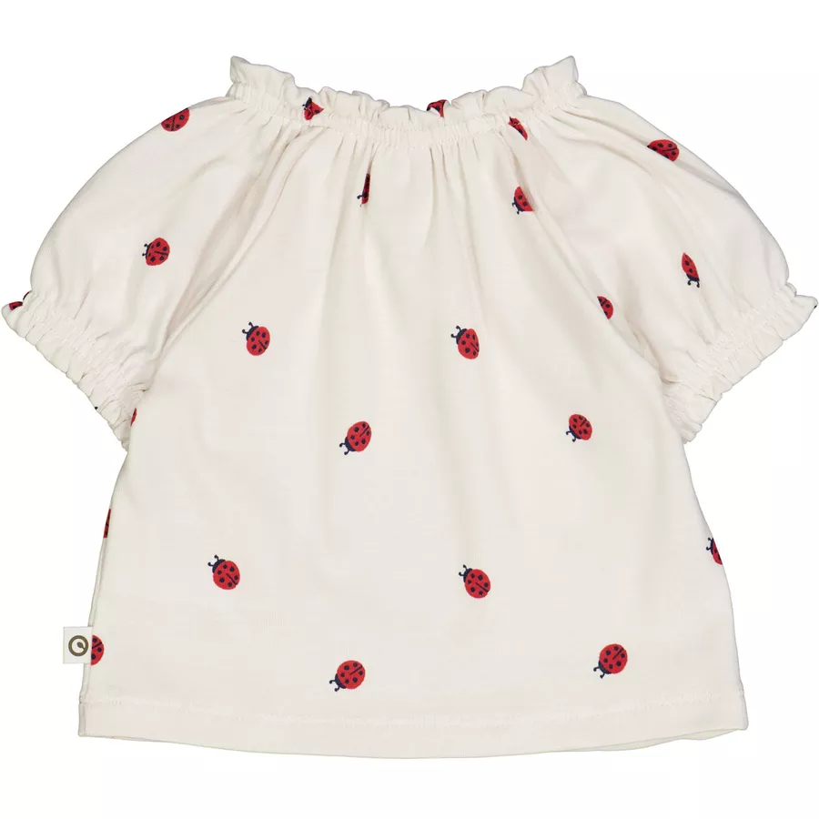 Müsli Babyshirt creamredblue