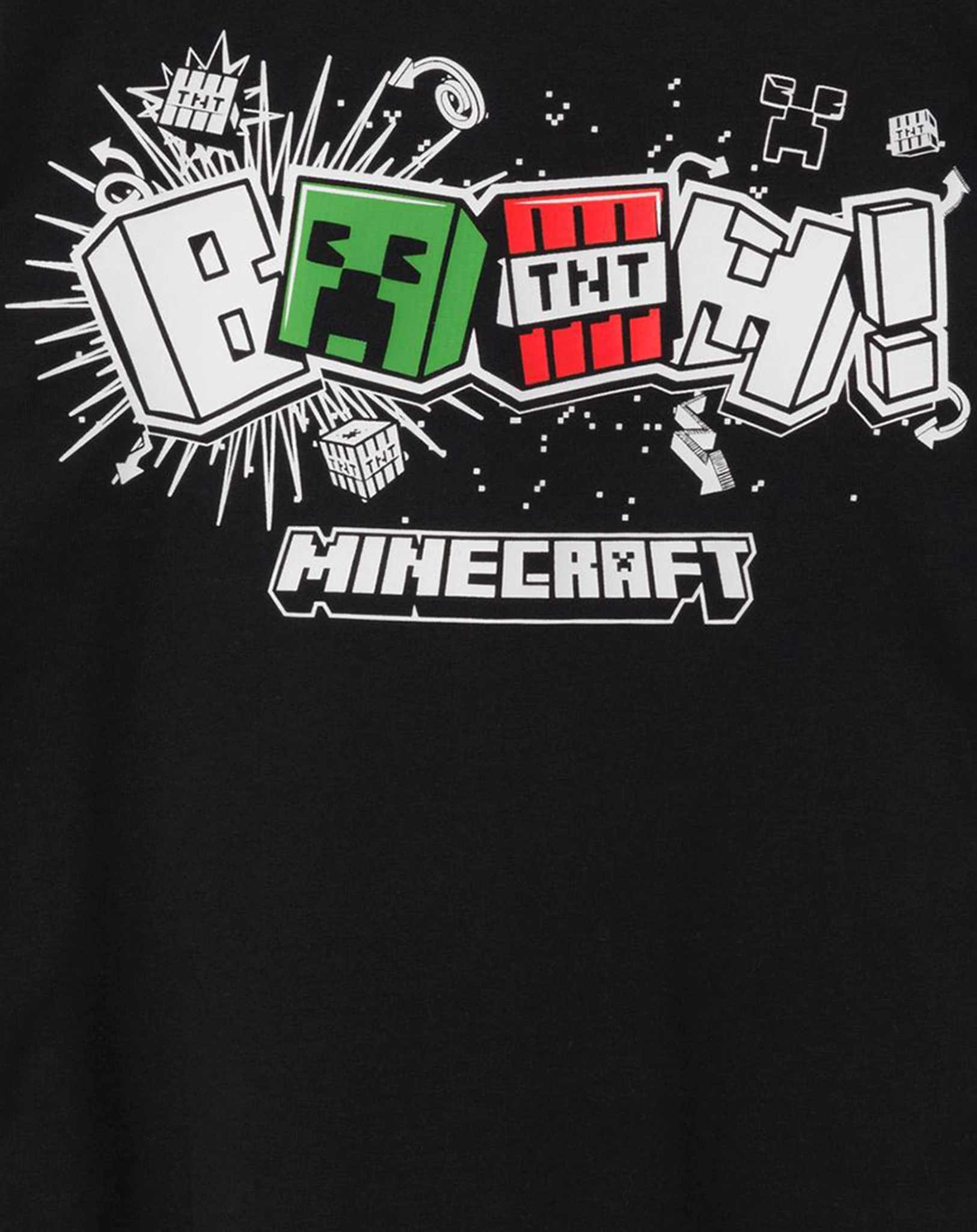 T-Shirt NKMDINKO MINECRAFT in black