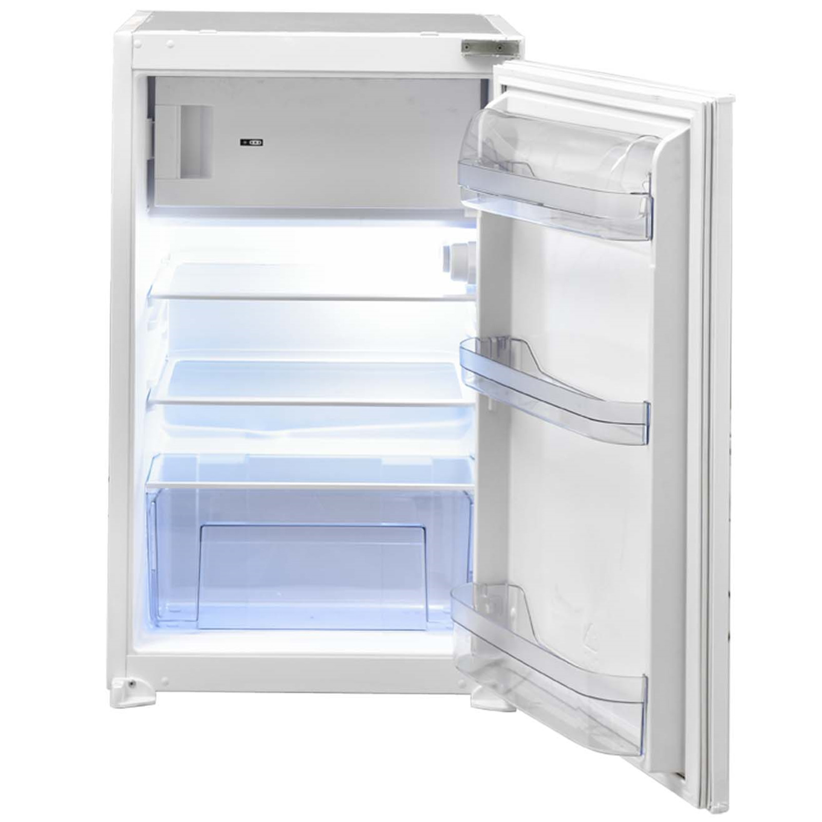 RESPEKTA Küchenblock - grau matt - mit E-Geräten - 280 cm