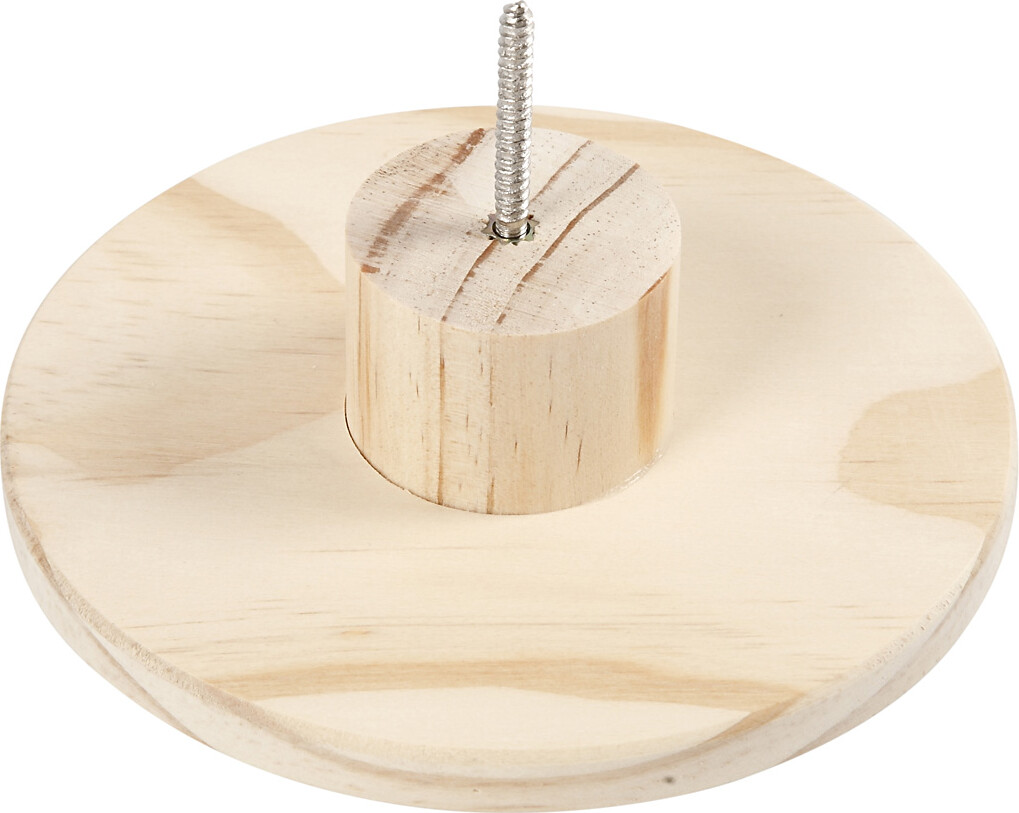 Træknage - Rund - D 4,5 CM - Ø 15 CM - 1 Stk